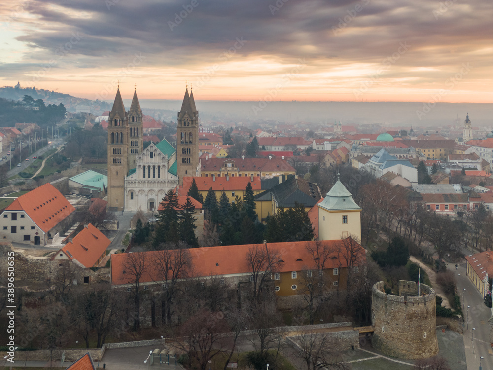 Obraz premium Cathedral of Pecs
