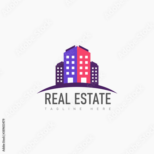 Real Estate Company Logo Icon Design