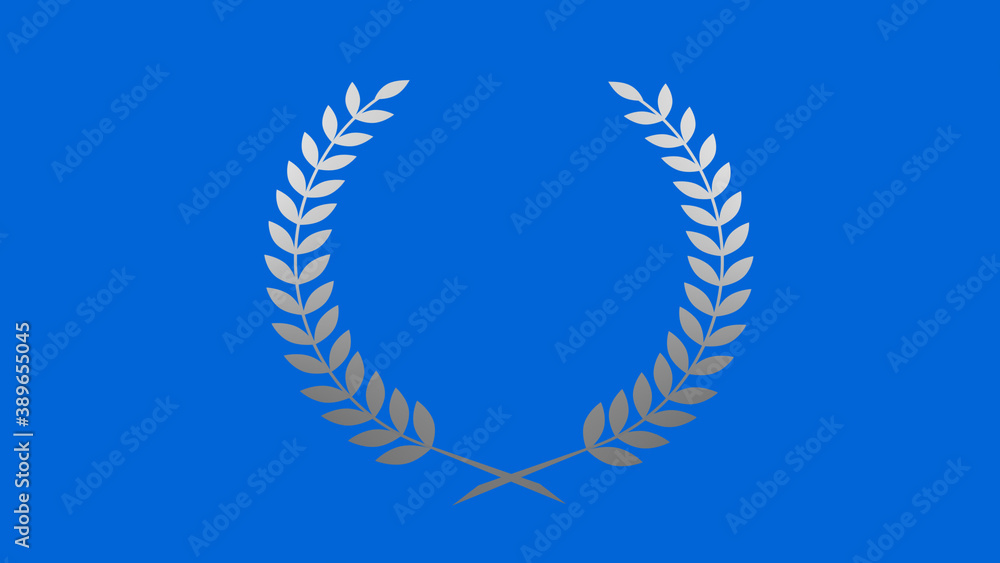Best gray color gradient wheat icon on aqua background Best gray color gradient wheat icon on aqua background