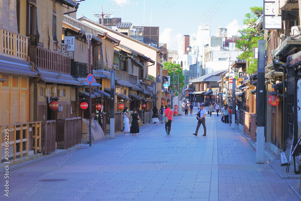 Obraz premium 【京都府】京都の街並み / 【Kyoto】Cityscape of Kyoto
