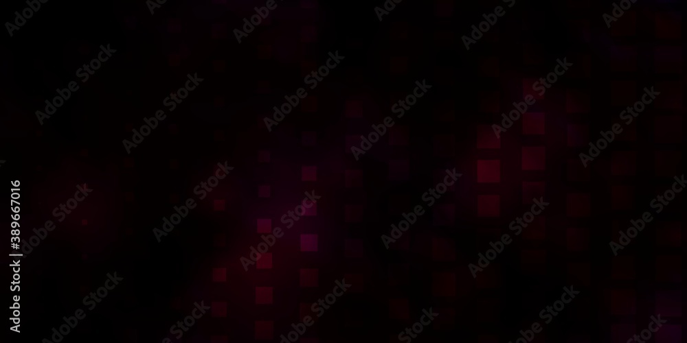 Dark Purple vector background with rectangles.