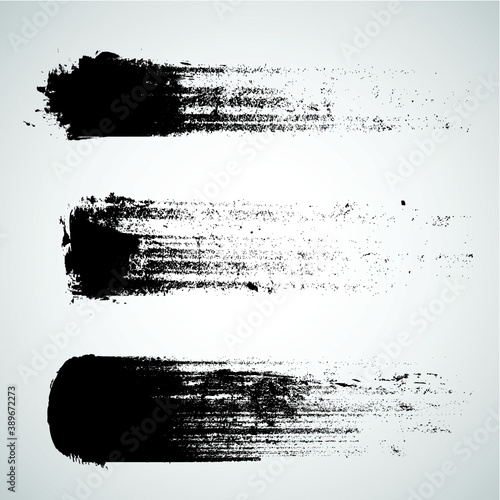 brush stroke collection vector