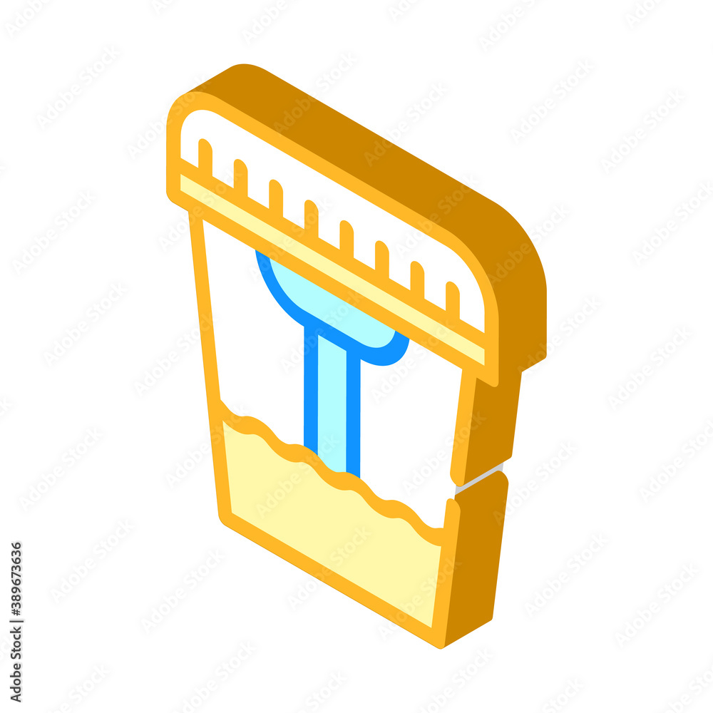 urine analysis isometric icon vector illustration sign urine analysis isometric icon vector illustration sign