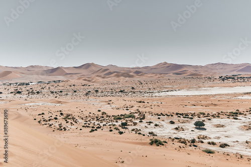 Beautiful landscape view in Namibia, Africa