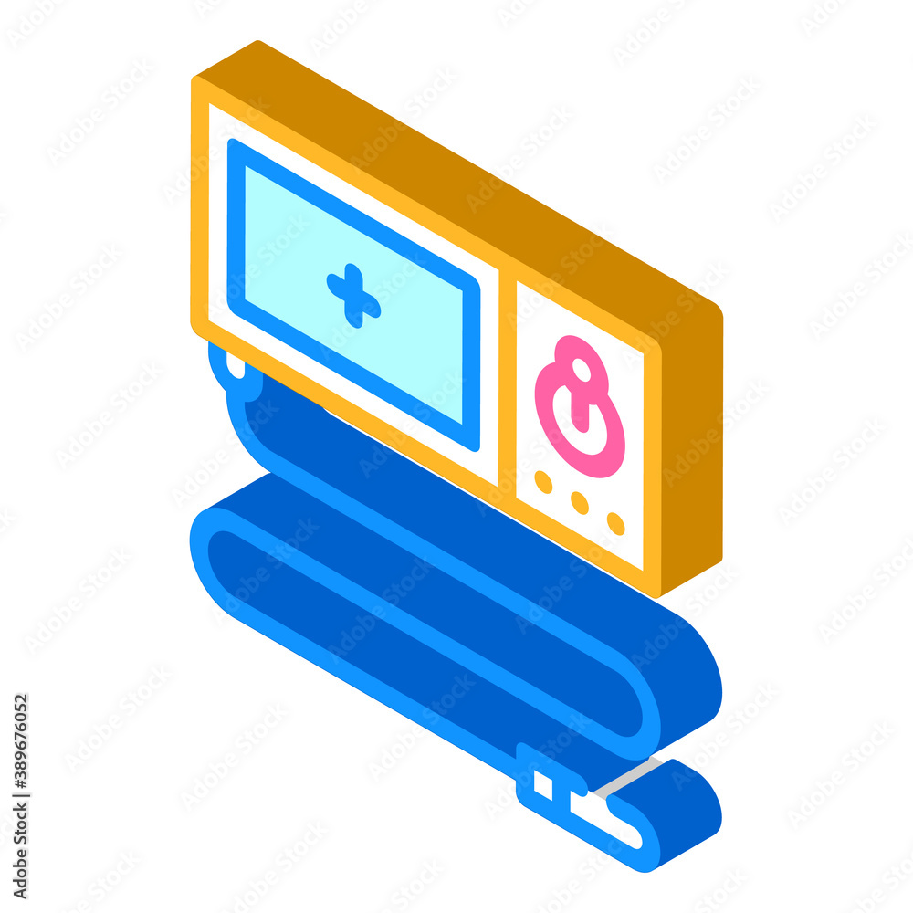 endoscope tool isometric icon vector illustration sign endoscope tool isometric icon vector illustration sign