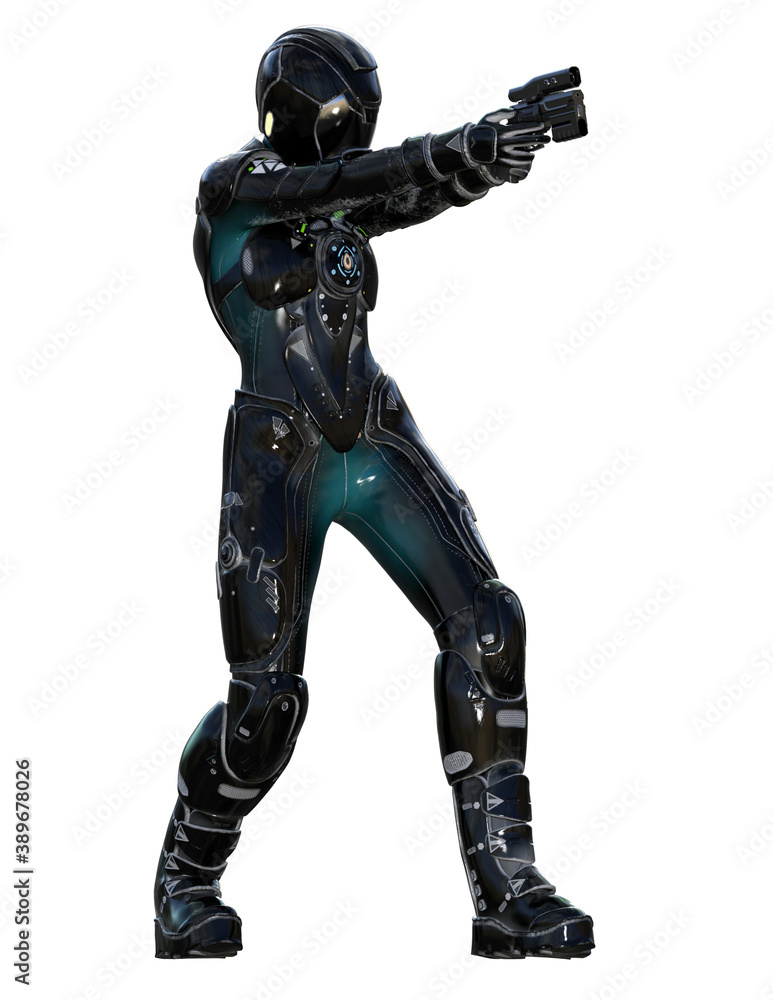 3d render of a person with gun 3d render of a person with gun