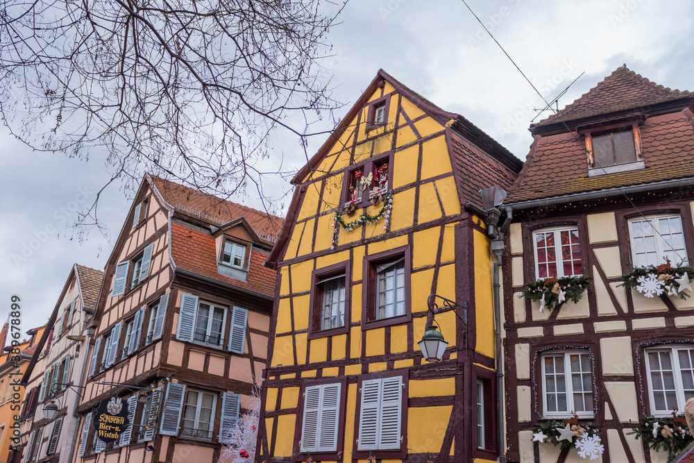 traditional buildings of Colmar