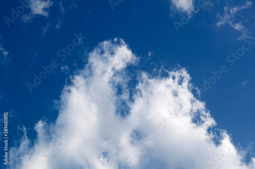 blue sky background with white clouds