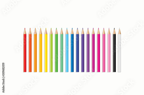 Creative, fashionable, minimalistic, school or office workspace. Flat lay. vector design EPS10.