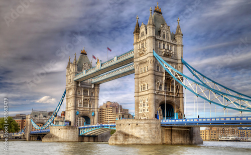 The Tower Bridge in London England