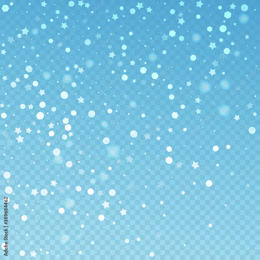 Magic stars random Christmas background. Subtle fl Magic stars random Christmas background. Subtle fl