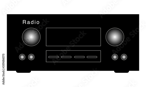 Radio Symbol, Tuner, Receiver