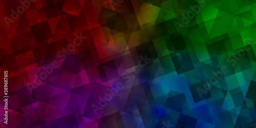 Light Multicolor vector pattern with polygonal style.