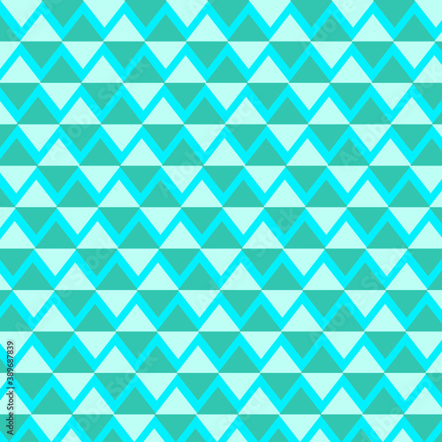 background made of blue triangles in various shades on a blue background creating a small optical illusion, great background for multiple use