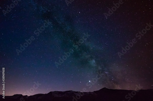 The milky way over the swiss alps © Graham