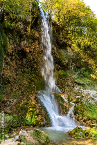 Gostilje waterfall at Zlatibor mountain in Serbia