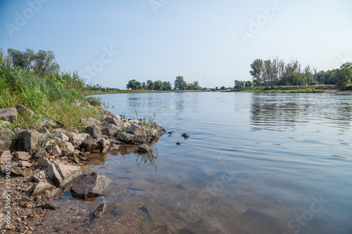 Elbe bei Coswig  Sachsen-Anhalt  Deutschland