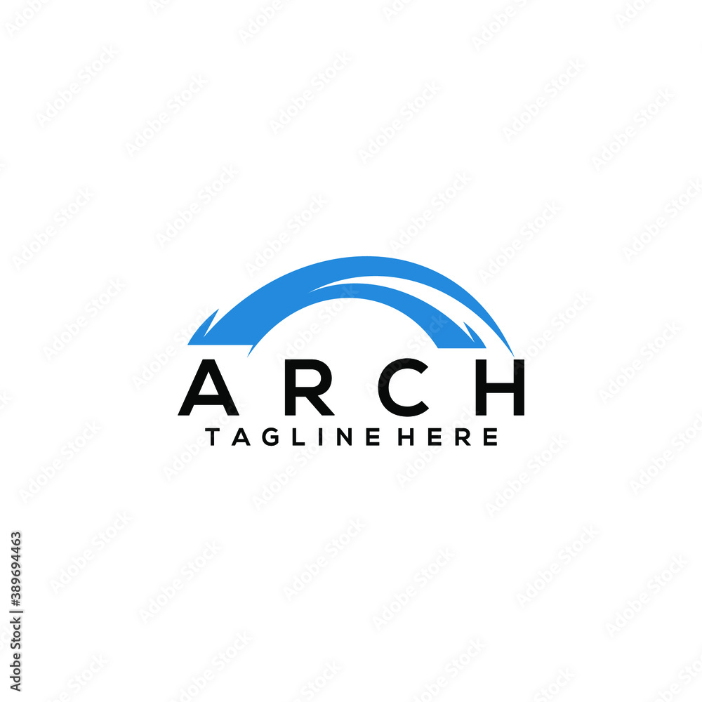 arch logo template vector arch logo template vector