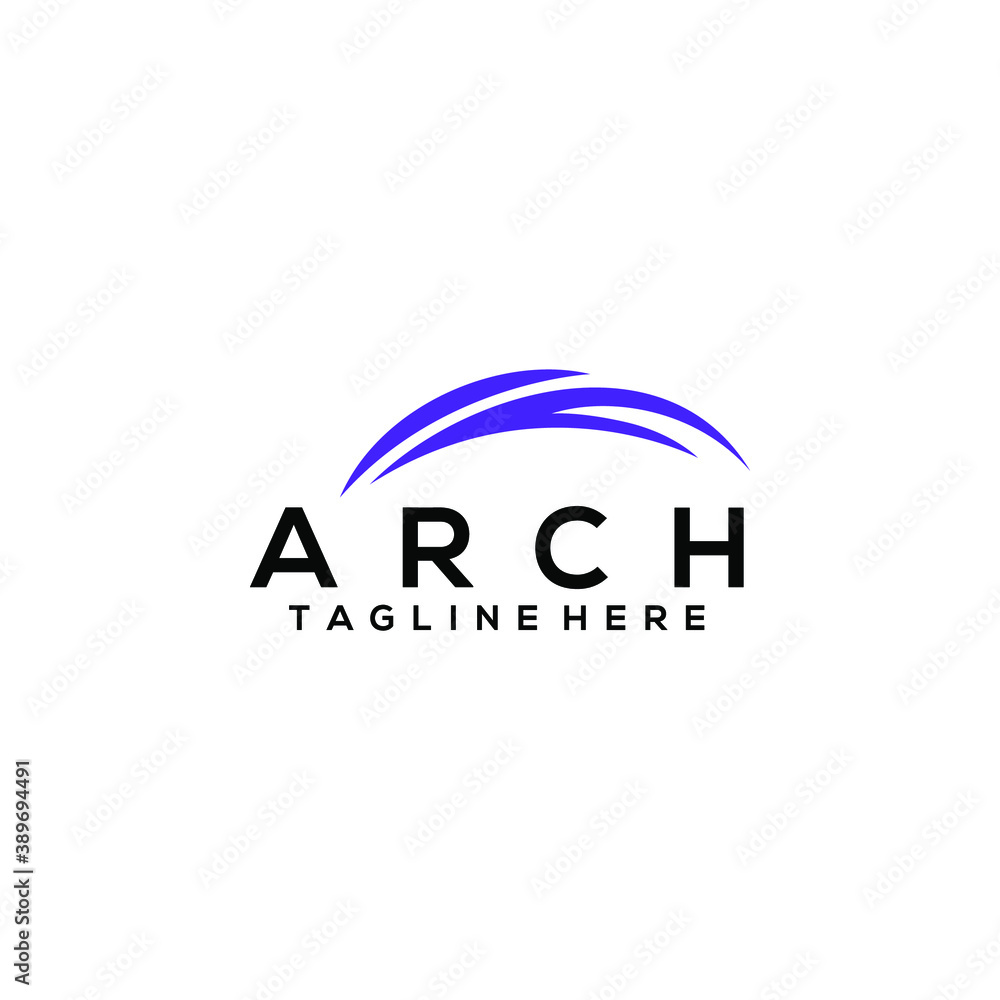 arch logo template vector arch logo template vector