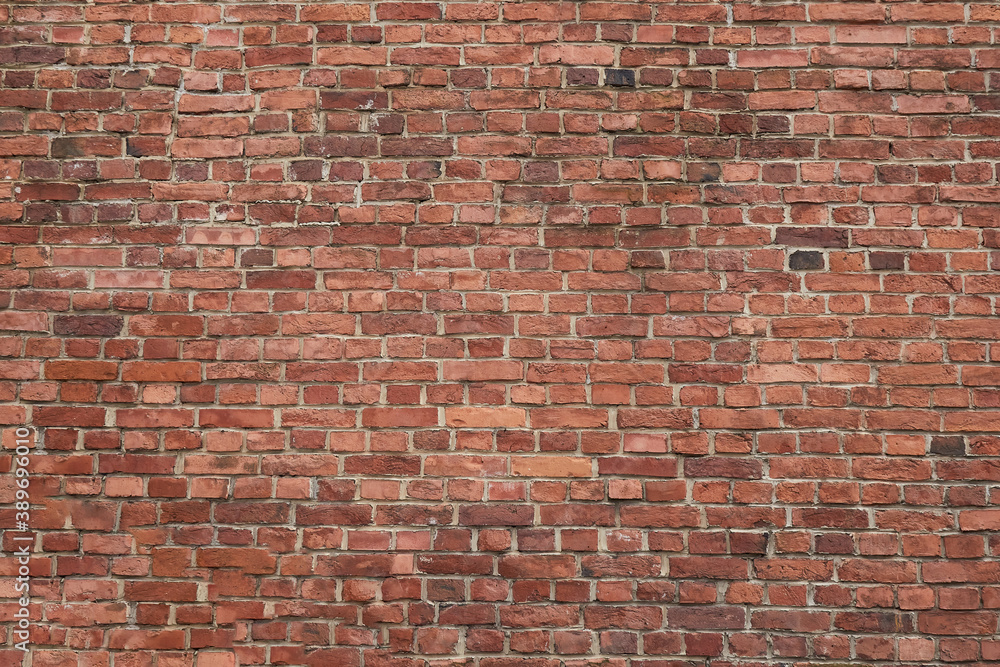 Fototapeta premium texture of old brick wall masonry bricks
