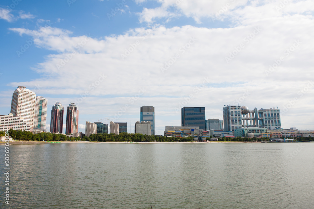 Fototapeta premium お台場のビル群