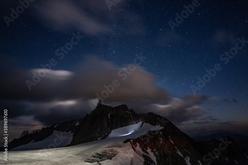 Stars above the alps