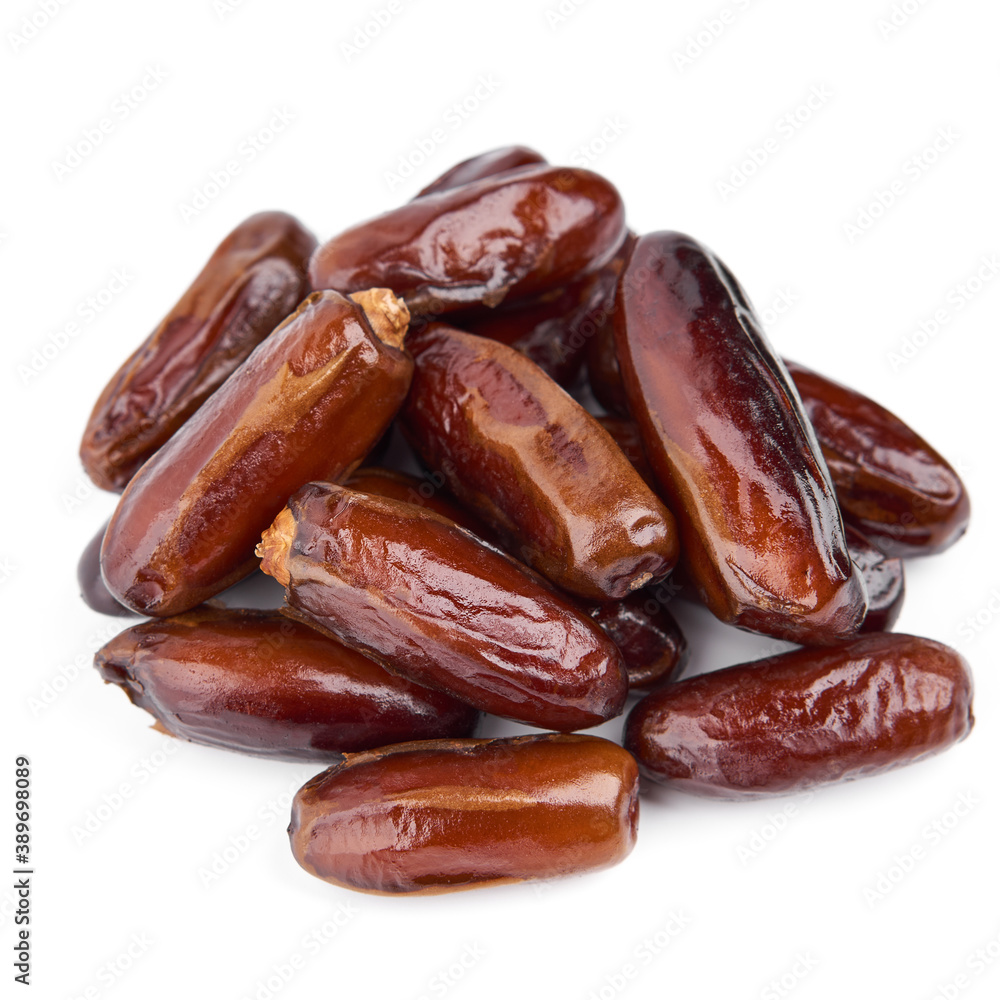 Creative layout made of dried dates. Flat lay. Food concept. Fruits dates. Dates Palm fruit isolated on white. Dried fruits. Healthy diet. Creative layout made of dried dates. Flat lay. Food concept. Fruits dates. Dates Palm fruit isolated on white. Dried fruits. Healthy diet.