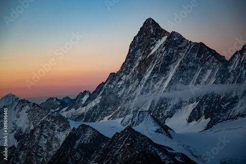 Early morning light in the swiss alps © Graham
