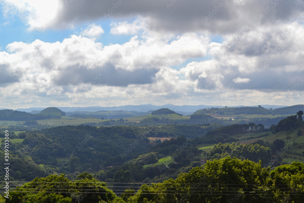 Naklejka premium paisajes de ruta brasil