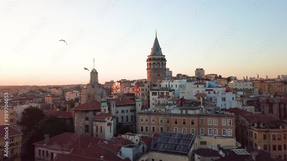 Aerial view of Galata Tower, Istanbul, Turkey
Aerial view of Galata Tower, Istanbul, Turkey