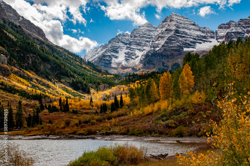 autumn in the mountains Maroon Bells