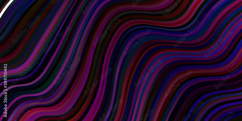 Dark Blue, Red vector layout with curves. Dark Blue, Red vector layout with curves.