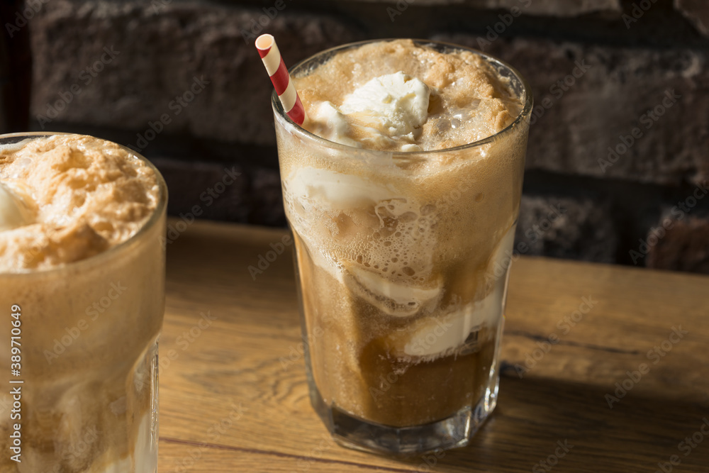 Homemade Brown Cow Ice Cream Float Homemade Brown Cow Ice Cream Float