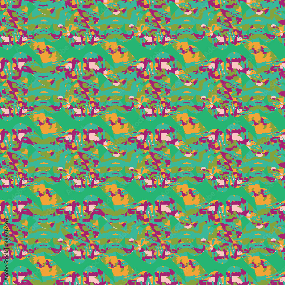 Bright abstract seamless vector pattern. Surface print design for fabrics, stationery, scrapbook paper, textiles, gift wrap, and packaging. Bright abstract seamless vector pattern. Surface print design for fabrics, stationery, scrapbook paper, textiles, gift wrap, and packaging.