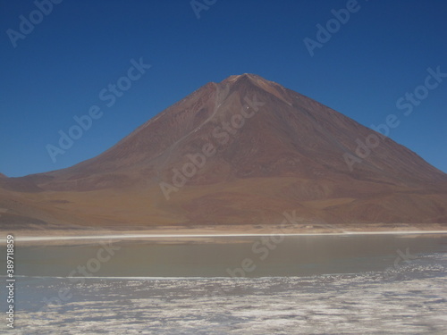 Exploring the salt flats, deserts and mountain landscapes around Salar de Uyuni in Bolivia, South America
