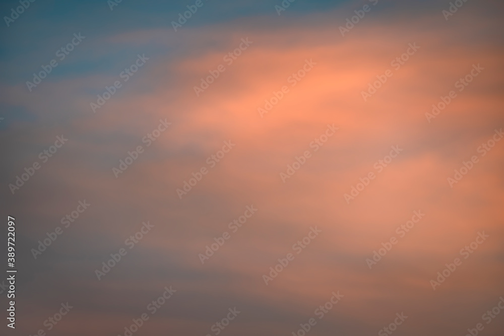 Cloud in the sky at sunset texture background.