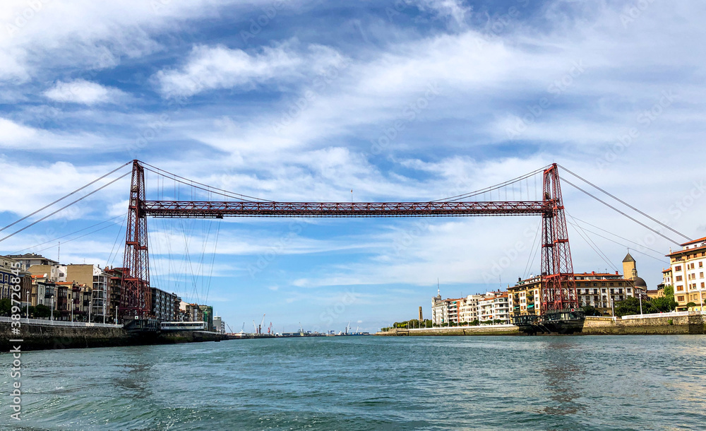 Vizcaya Bridge and Bay Bridge (Basque Country) 