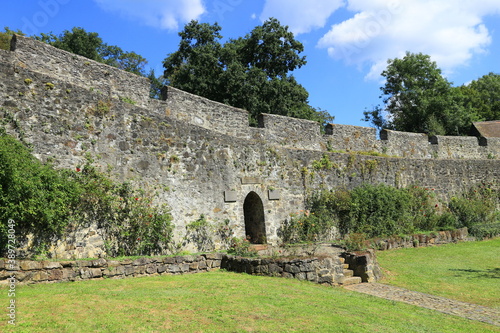 Burgmauer in Nordeck