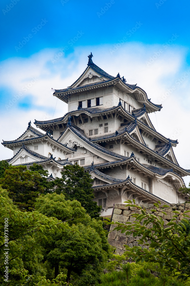 Himeji-jo (Himeji castle) in Kansai area, Japan Himeji-jo (Himeji castle) in Kansai area, Japan