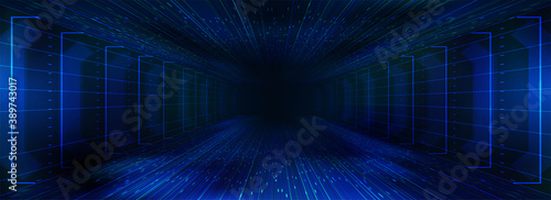 Virtual reality. Futuristic VR Head-up Display Design. Sci-Fi Helmet HUD. Future Technology. Hi tech future design. Vector illustration