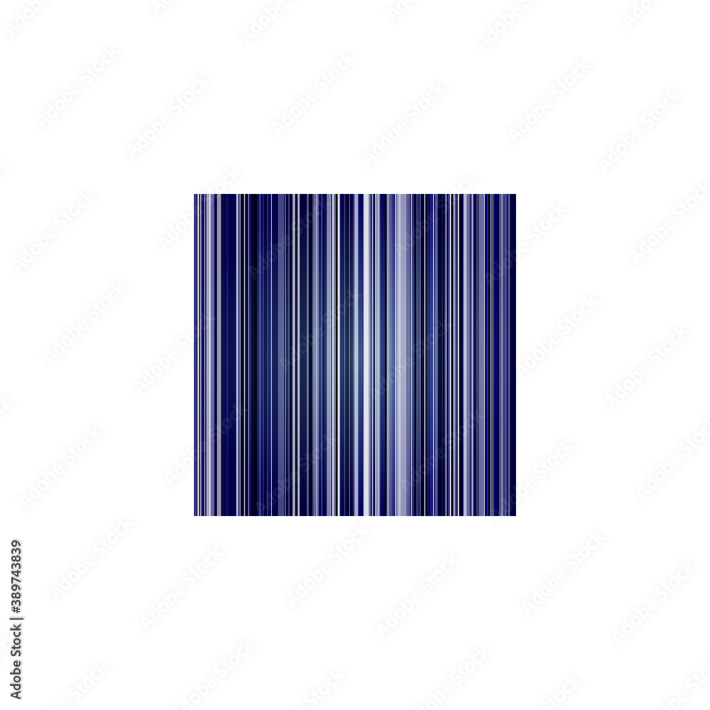 Vector QR code sample for smartphone scanning isolated on white background. Stock
