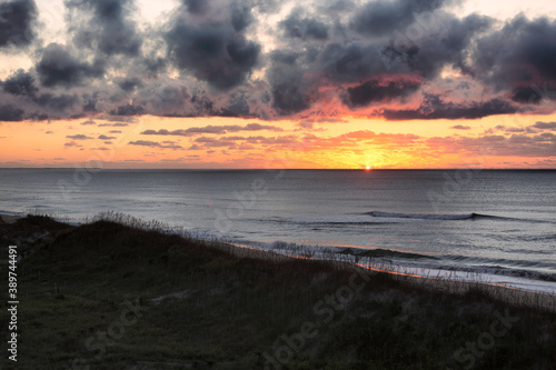 Fototapeta Naklejka Na Ścianę i Meble -  Sunrise on Cape Hatteras Beach