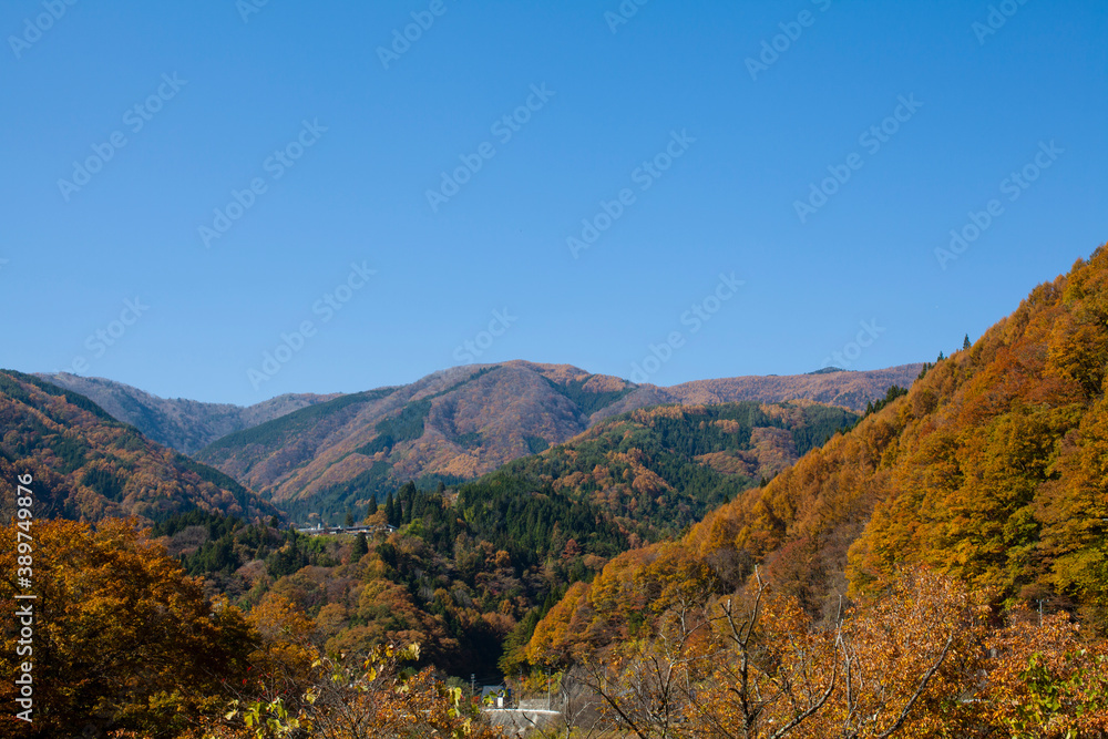 阿智村から見た景色