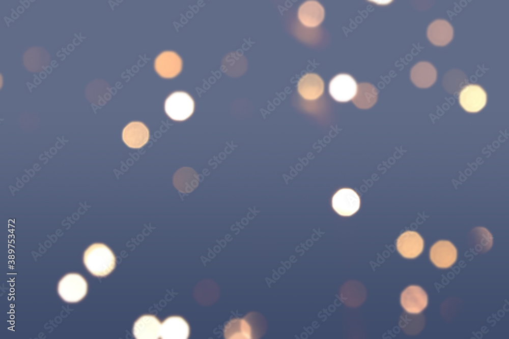 colorful bokeh light effects on gray background. blurry view