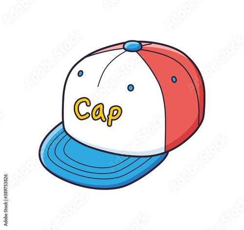 Snapback hat baseball cap isolated
