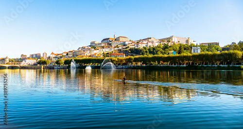 Canoagem no rio Mondego em Coimbra © António Duarte