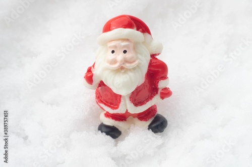 Santa claus on snow happy Cristmas day  © i am way
