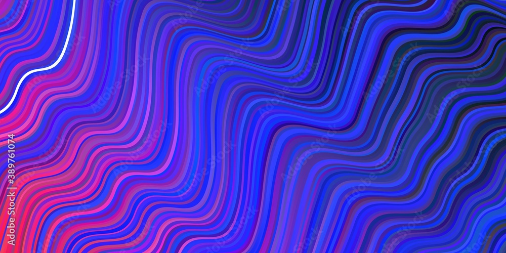 Light Blue, Red vector background with wry lines. Light Blue, Red vector background with wry lines.