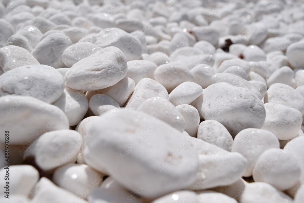 白い小石 テクスチャ