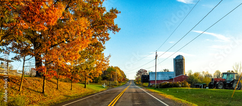 Country Road in Upstate New York